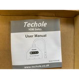 Techole HDMI SWITCH Model HS309-BK 3 in one out NEW