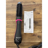 Revlon One-Step 1-1/2  Ceramic Root Booster Round Hair Dryer  Black NEW