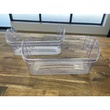 240363702 Refrigerator Door Bin Shelf Replacement for Frigidaire 2 Pack NEW