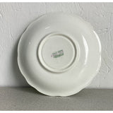 Foley China Teacup Saucer Set Pale Green Floral Foley Tulip