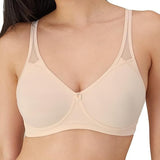 Wonderbra 2483 No Poke Side-Stay Wire-Free Bras, Blush