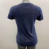 Calvin Klein Jeans Women's Navy Blue Tee Size Medium Polyester Blend