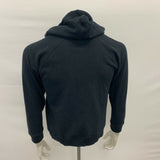 Hurley Hooded Full Zip Sweatshirt Women's XL Black Cotton Poly blend