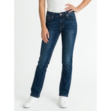 Calvin Klein Jeans Girls Size 10 Stretch Boot Cut Low Rise Denim Blue Jeans