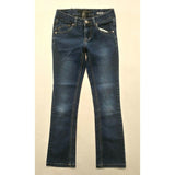 Calvin Klein Jeans Girls Size 10 Stretch Boot Cut Low Rise Denim Blue Jeans