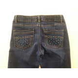 Calvin Klein Jeans Girls Size 10 Stretch Boot Cut Low Rise Denim Blue Jeans