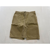 Levis Women's Corduroy Beige Skirt with Front Pockets Size Large Cotton