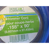 String Trimmer Cord .155" x 90 Feet New