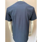 Retirement T Shirt Mens Large Navy Blue Orange Dingo Brand Screened