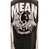 MEAN Clothing Company Graphic T Shirt Skateboarder Street Wear Black