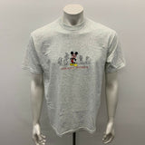 Mickey Unlimited  Mickey Mouse Orlando Florida T Shirt Men's Size Large Gray Emb