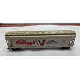 Tyco HO Train Car ~ 4 Bay Hopper Kellogg’s Cereal ACFB 52311