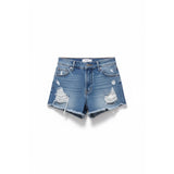 Harlow Denim Shorts Women's Size 23 High Rise Ripped Cotton Cut Off Shorts