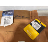 Eddie Bauer Workwear Men's 38X30 Brown Duck Utility Pants EBP-E0321 NEW