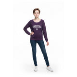 Conestoga College Sweatshirt Women's Medium Purple Long Sleeve Pullover