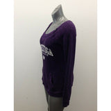 Conestoga College Sweatshirt Women's Medium Purple Long Sleeve Pullover