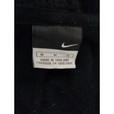 Nike Men's M black full zip up Jacket with hood, FORCE spell out red
