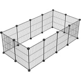 LURIVA SMALL ANIMAL PLAYPEN, 15X12 INCH Panels (12)