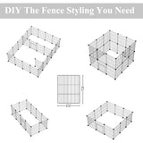 LURIVA SMALL ANIMAL PLAYPEN, 15X12 INCH Panels (12)