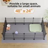 LURIVA SMALL ANIMAL PLAYPEN, 15X12 INCH Panels (12)