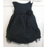 Gymboree Baby Girls Sleeveless Special Occasion Black Dress w/ Crinoline 12/18 M