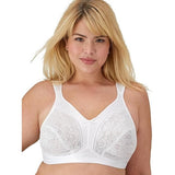 Playtex P4125 18 Hour Firm Support Wire-Free Bra-White