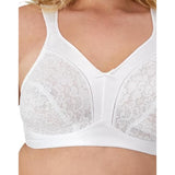 Playtex P4125 18 Hour Firm Support Wire-Free Bra-White