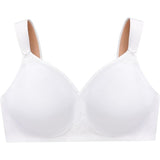 Glamorise womens Magiclift Seamless T-shirt Bra Wirefree #1080 White