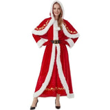 Mrs. Claus Costume Women 4PCS Santa Dress SMALL NEW