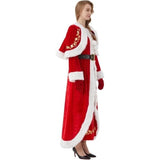 Mrs. Claus Costume Women 4PCS Santa Dress SMALL NEW