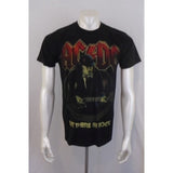 AC/DC Let There Be Rock Medium 100% Cotton Black T Shirt