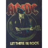AC/DC Let There Be Rock Medium 100% Cotton Black T Shirt