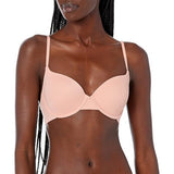 Hanes Dhy206 Women's Eco Luxe Lightly Lined T-Shirt Underwire 32D Pink Gleam NWT
