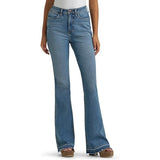 Wrangler Retro Bailey High Rise Boot Cut Raw Hem Jeans Women's 24X32 NEW