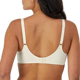 Bali Women's Lilyette LY0428 Comfort Lace Minimizer Bra White