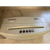 Sylvania 9 Sheet Cross Cut Paper Shredder With Large Basket USED