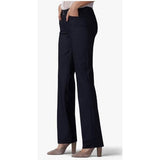 Women's Lee Secretly Shapes Straight-Leg Pants, Size: 16 Short, Black