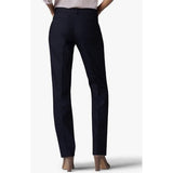 Women's Lee Secretly Shapes Straight-Leg Pants, Size: 16 Short, Black