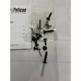 Pelican Sport Kayak Foot Brace PS0540-2 Replacement Rivets and Screws