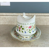 Paragon (Anastasia) By Appointment To The Queen Bone China Gravy Boat And Tray