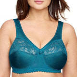 Glamorise #1000 MagicLift Original Wirefree Support Bra Dark Teal N|||||||||EW
