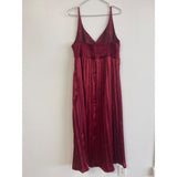 2026 SPRING FORMAL MAXI DRESS Women's Large Poly/Cotton