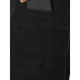 Wrangler Mens Classic Twill Relaxed Fit Cargo Pant Size 40X32 Black NWT