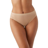 Wacoal 879362 Womens Understated Cotton Hi-Cut Brief Panty Praline Size 2XL NWOT