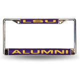 RICO FCLA170110 NCAA LSU ALUMNI CHROME FRAME