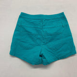 Maurices shorts Women's 5/6 Aqua Blue Cotton Blend stretch