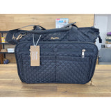 Bagstellar Teacher / Nurse Tote Bag 15.6 inch Black Quilted NEW