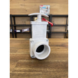 VALTERRA 6101X PVC GATE VALVE, WHITE 1 1/2" Slip NEW