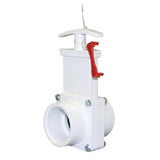 VALTERRA 6101X PVC GATE VALVE, WHITE 1 1/2" Slip NEW