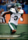2026 Upper Deck CFL Football Base Card Gold Variant